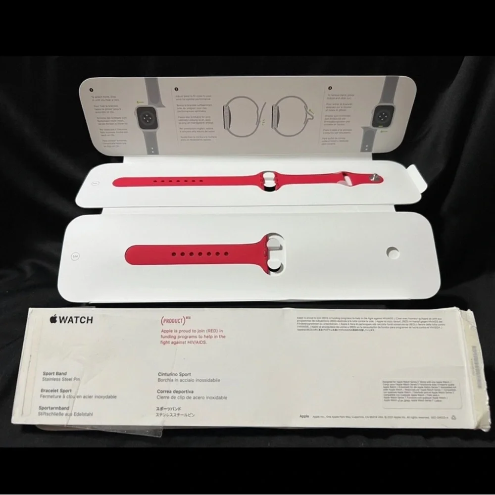 NIB APPLE WATCH SPORT BAND SPECIAL EDITION